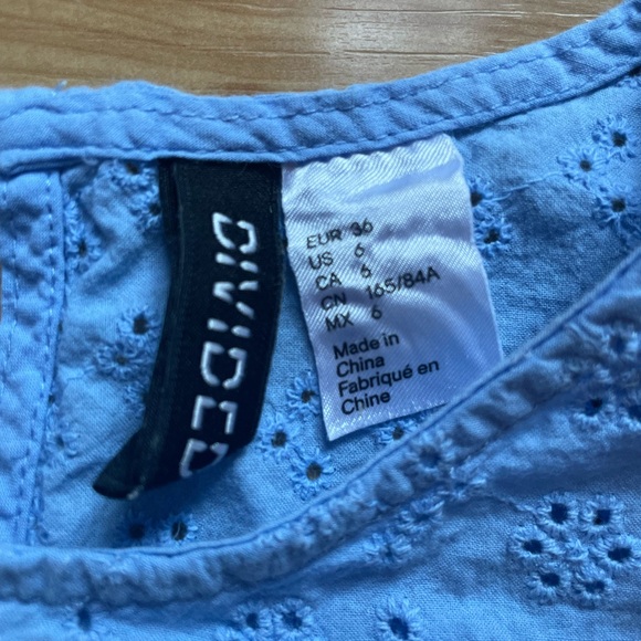 Blue Crop top - Picture 5 of 7